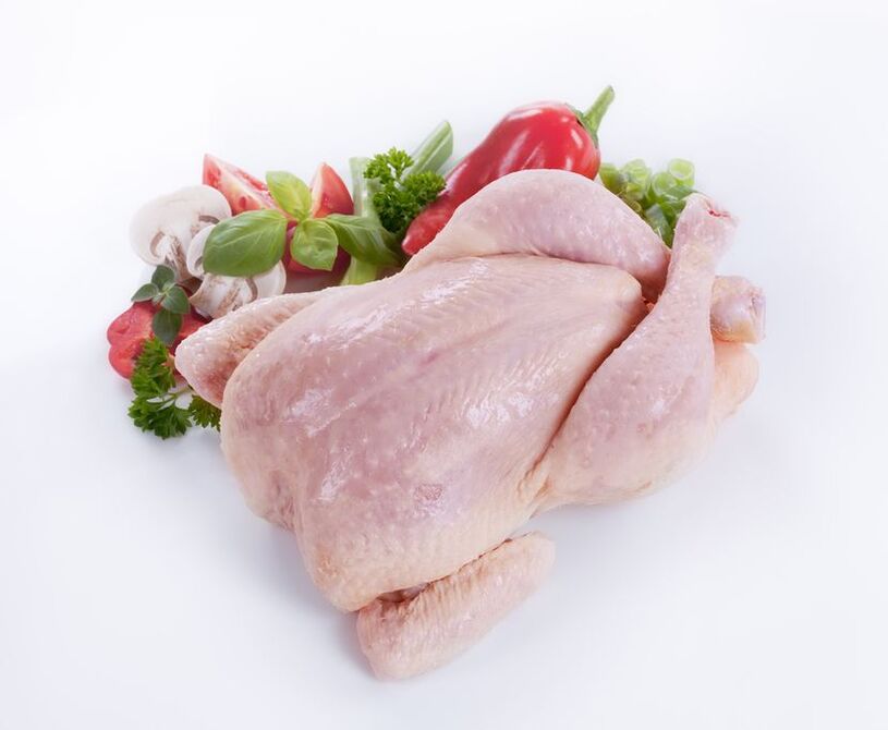 En el tercer día de la dieta de los seis lóbulos, puedes comer pollo sin límites. 